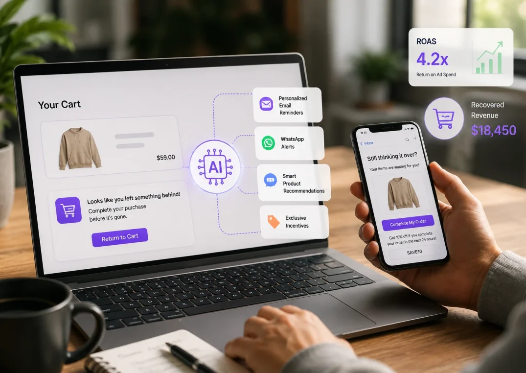 How AI-driven cart recovery can transform abandoned carts into ROAS wins