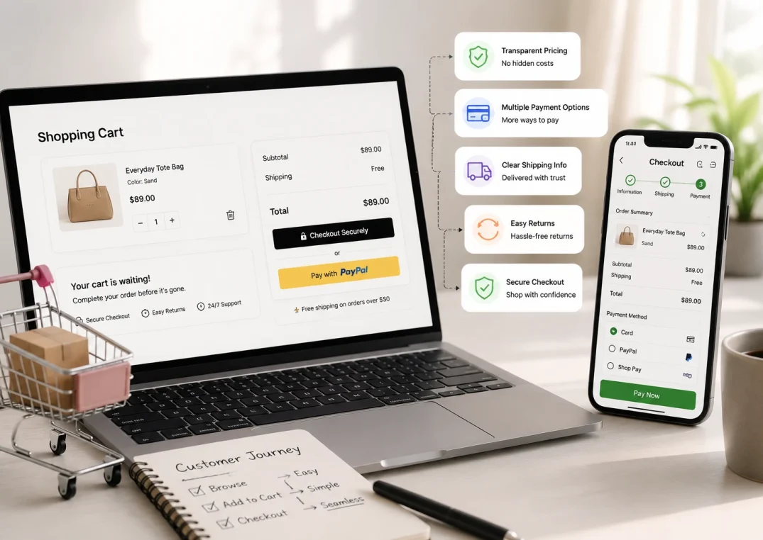 How leading D2C brands reduce cart abandonment by removing hidden friction in the customer journey