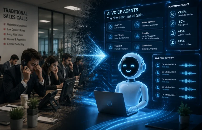 Why sales teams are replacing first calls with AI voice agents